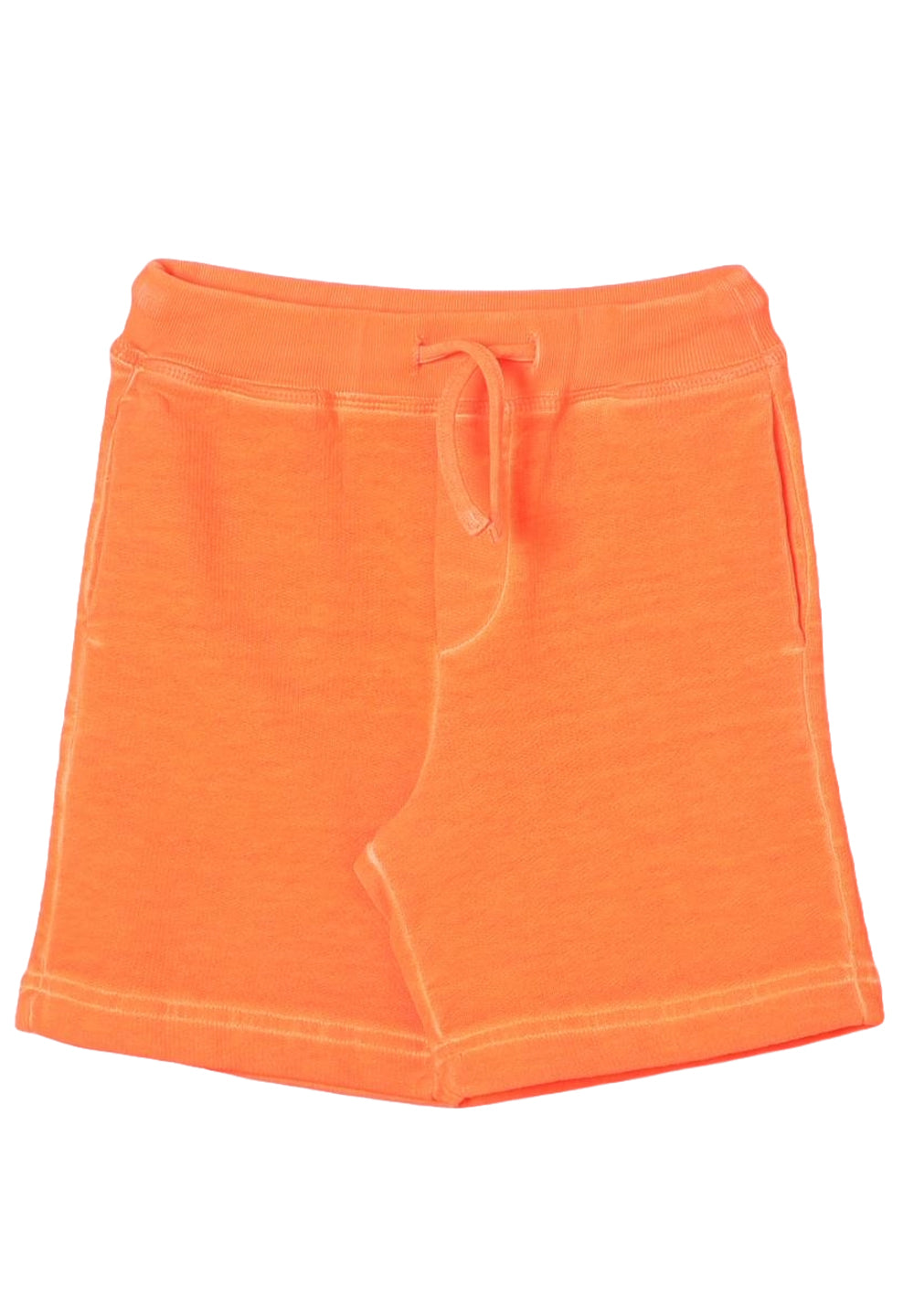 Orange Neon Sweatshirt-Bermuda für Kinder