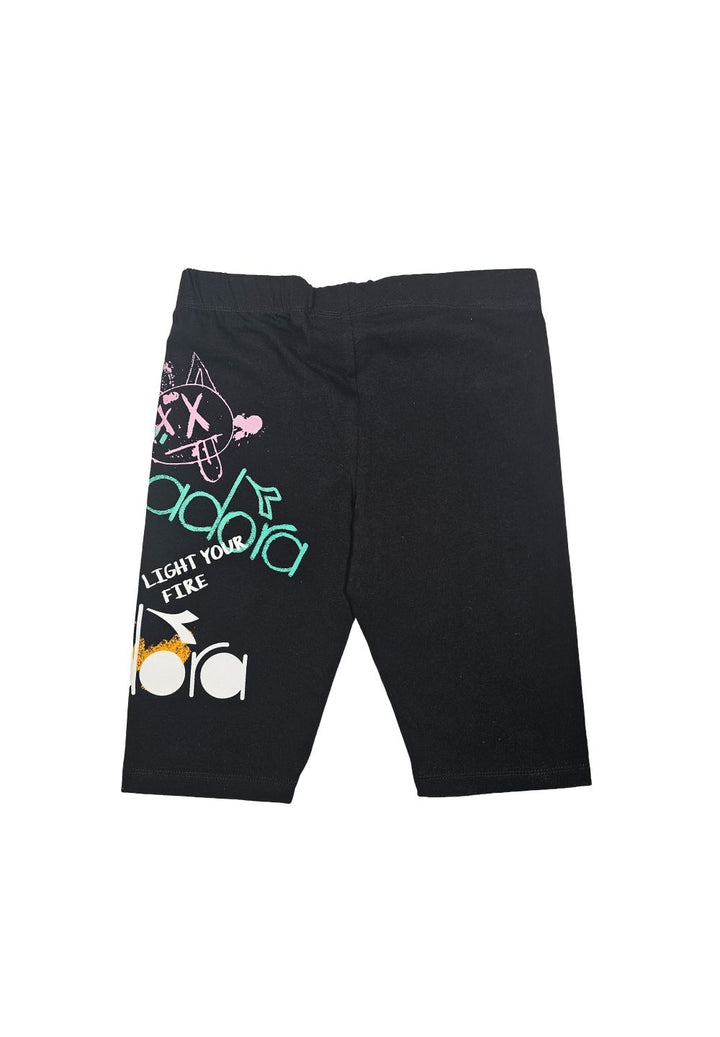 Ciclista nero per bambina - Primamoda kids