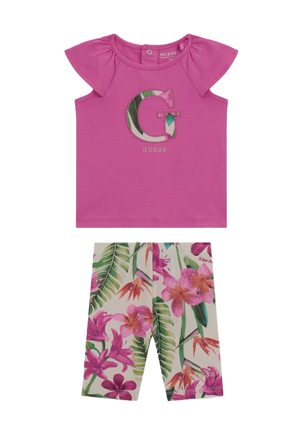 Ensemble fuchsia pour nouveau-né fille