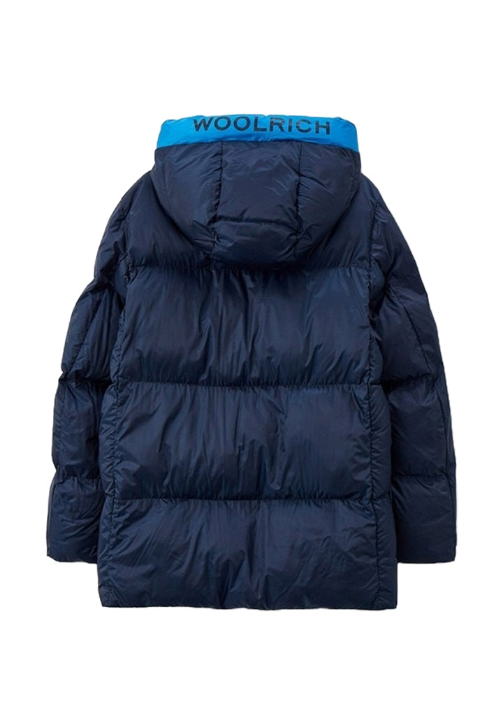Blaue Parkajacke für Kinder