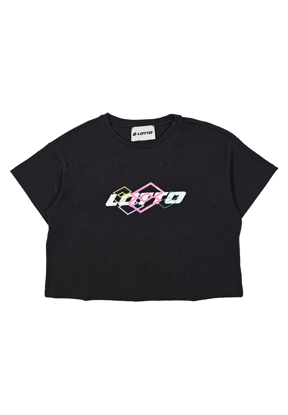Camiseta negra para niña