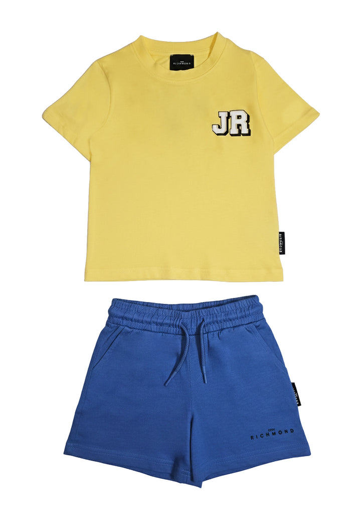 Ensemble jaune et bleu pour enfants