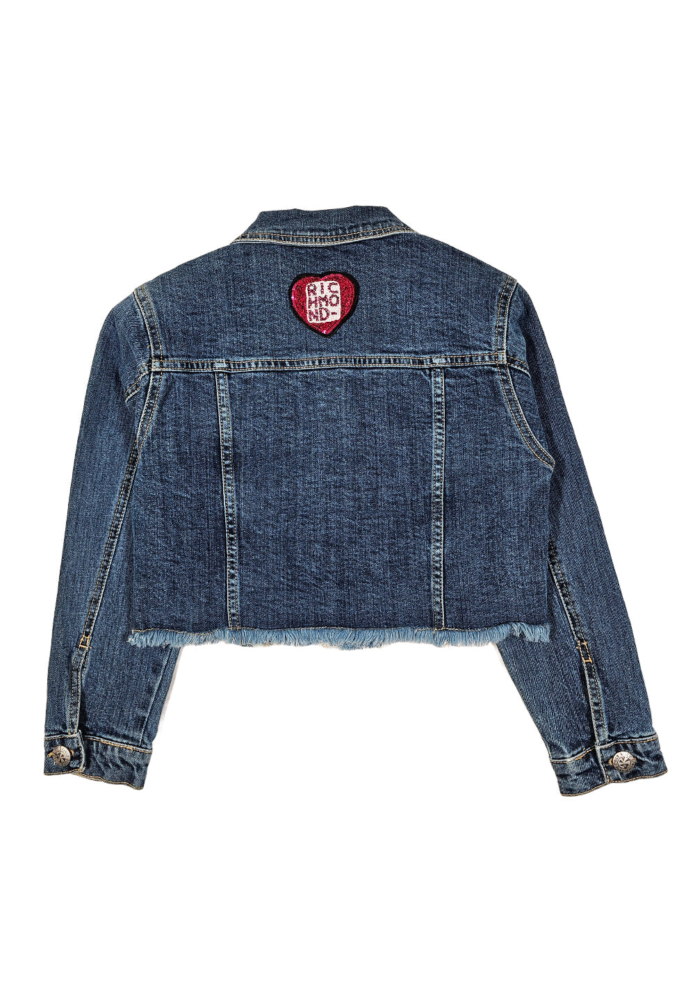 Blue denim jacket for girls