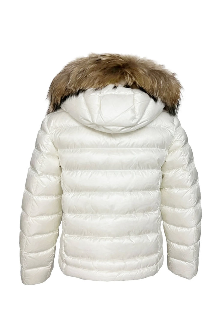 White jacket for a little girl