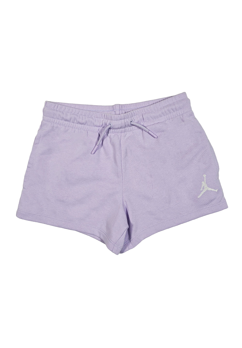 Short lilac sweatshirt for girls