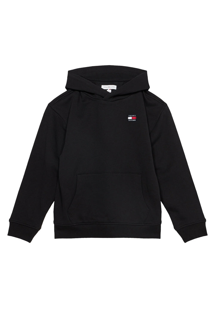 Schwarzer Kapuzenpullover für Kinder