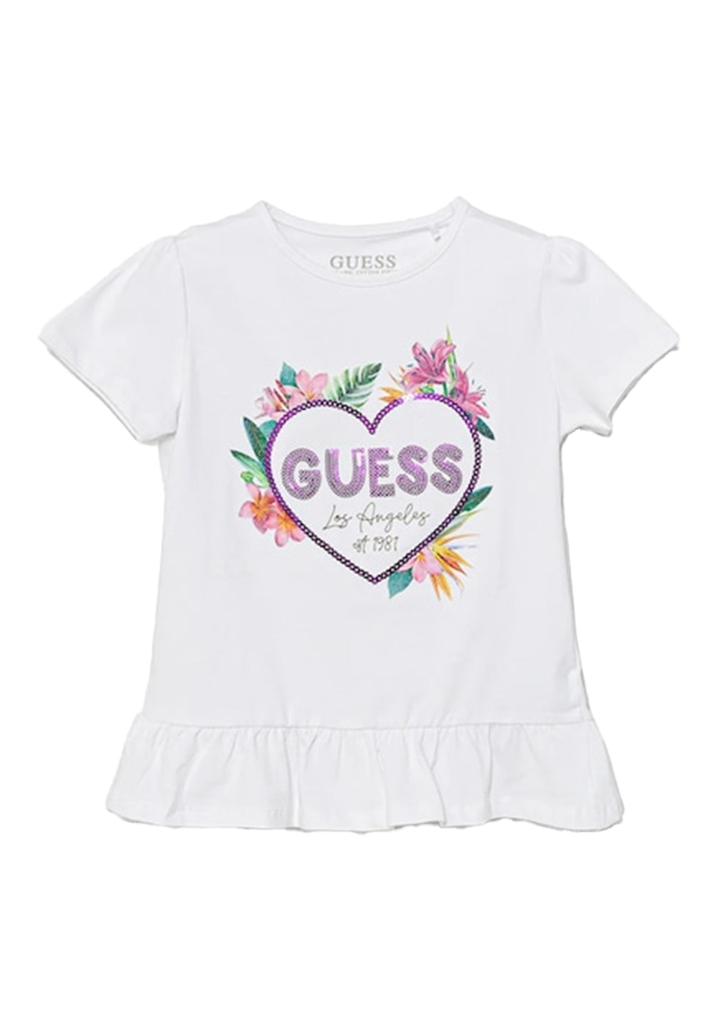 Baby girl's white T-shirt