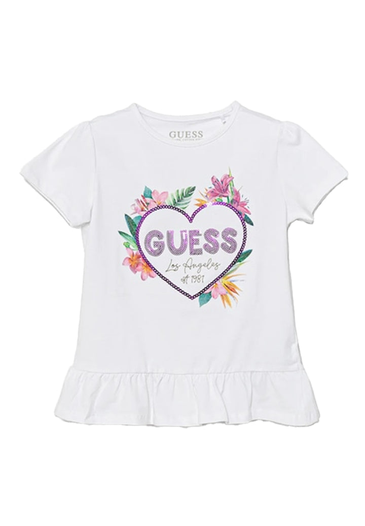 Baby girl's white T-shirt