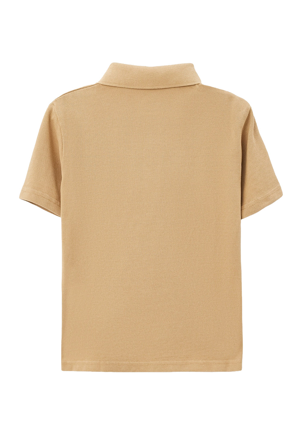 Polo beige para niño
