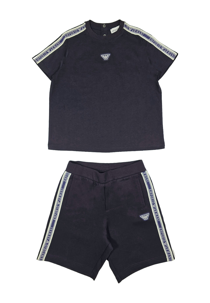 Marineblaues Baby-Set für Jungen