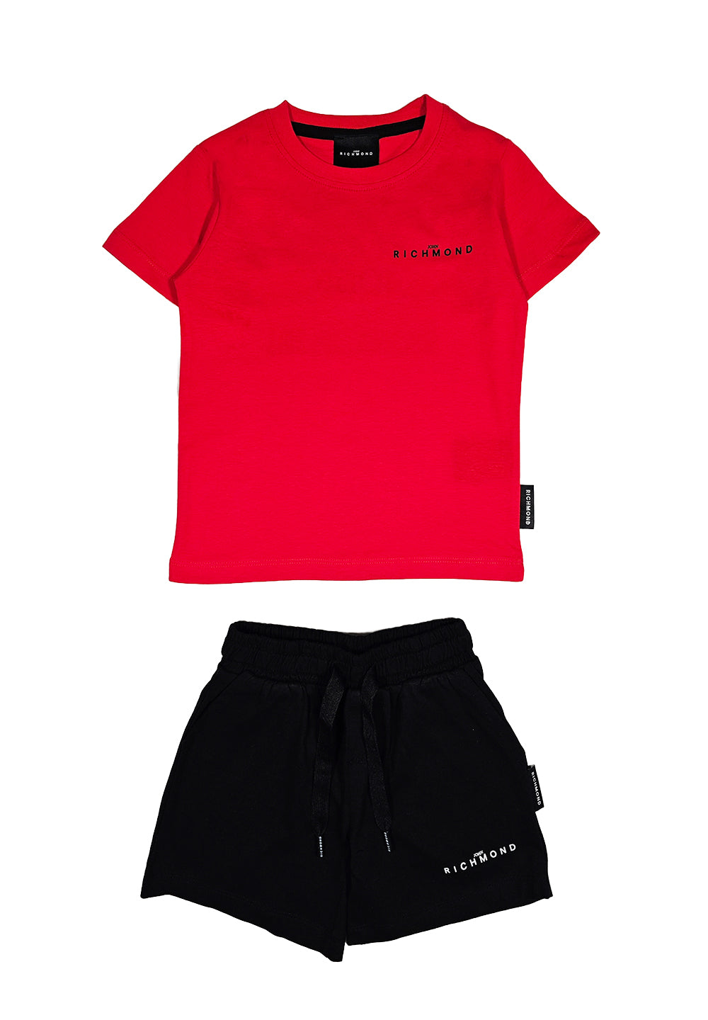 Completo rosso-nero per bambino - Primamoda kids