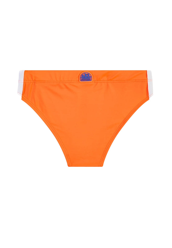 Slip de bain fluo orange pour enfant