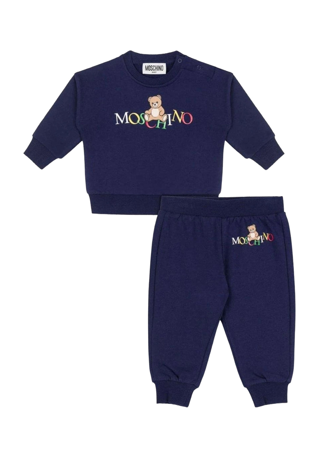 Blaues Sweatshirt-Set für Kinder