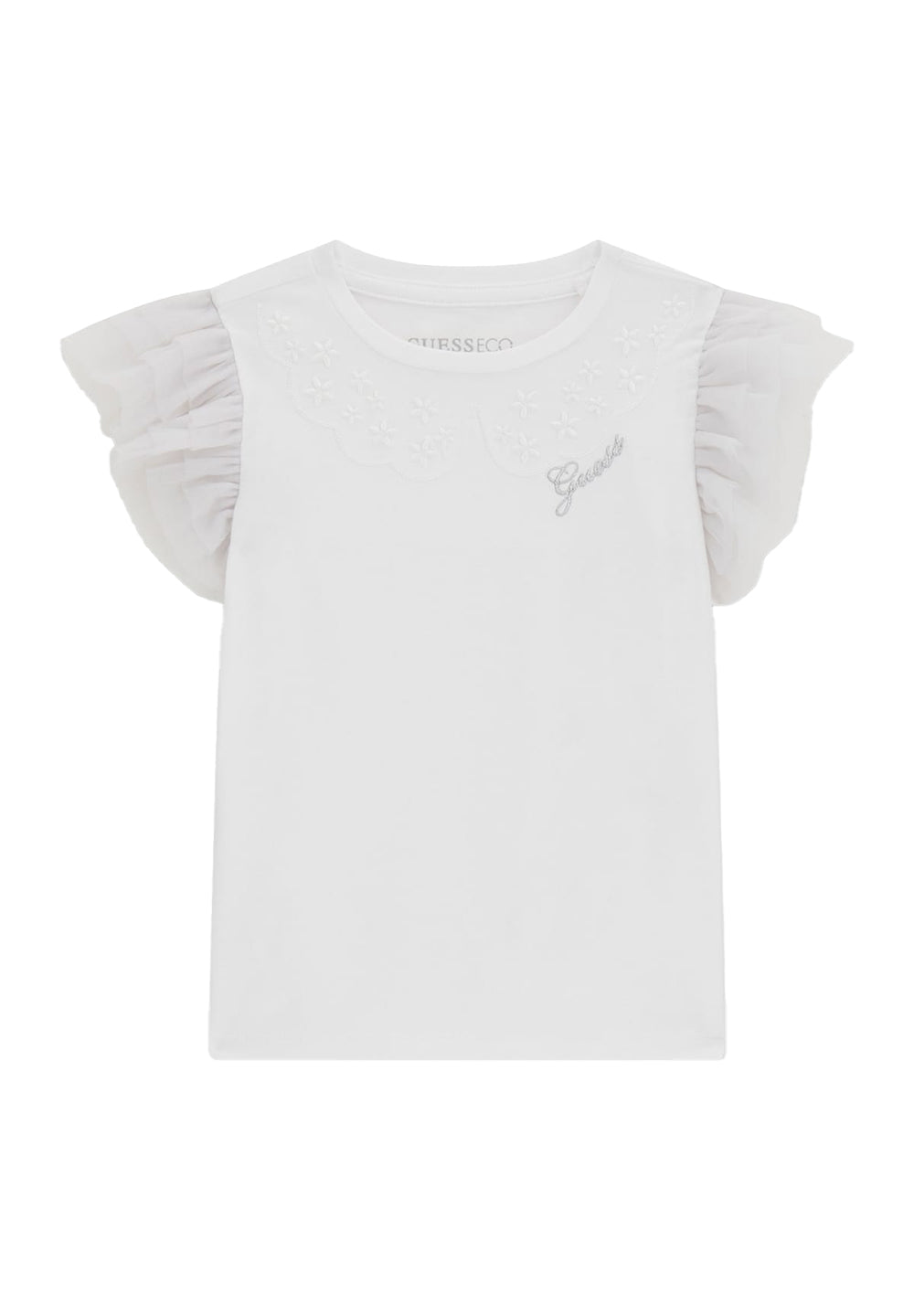 White t-shirt for girls