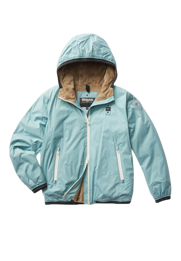 Chaqueta celeste para niña