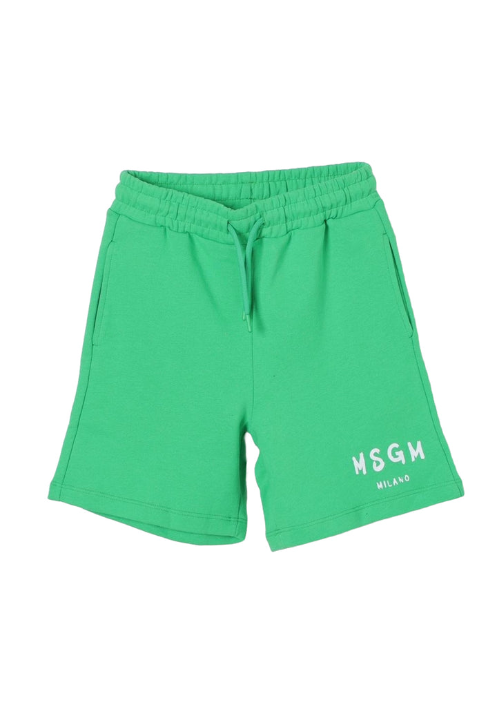 Sweat-shirt Bermuda vert pour enfant