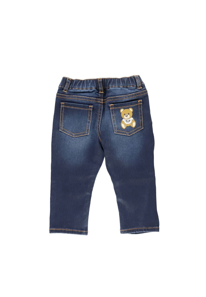 Jean bleu pour bébé fille