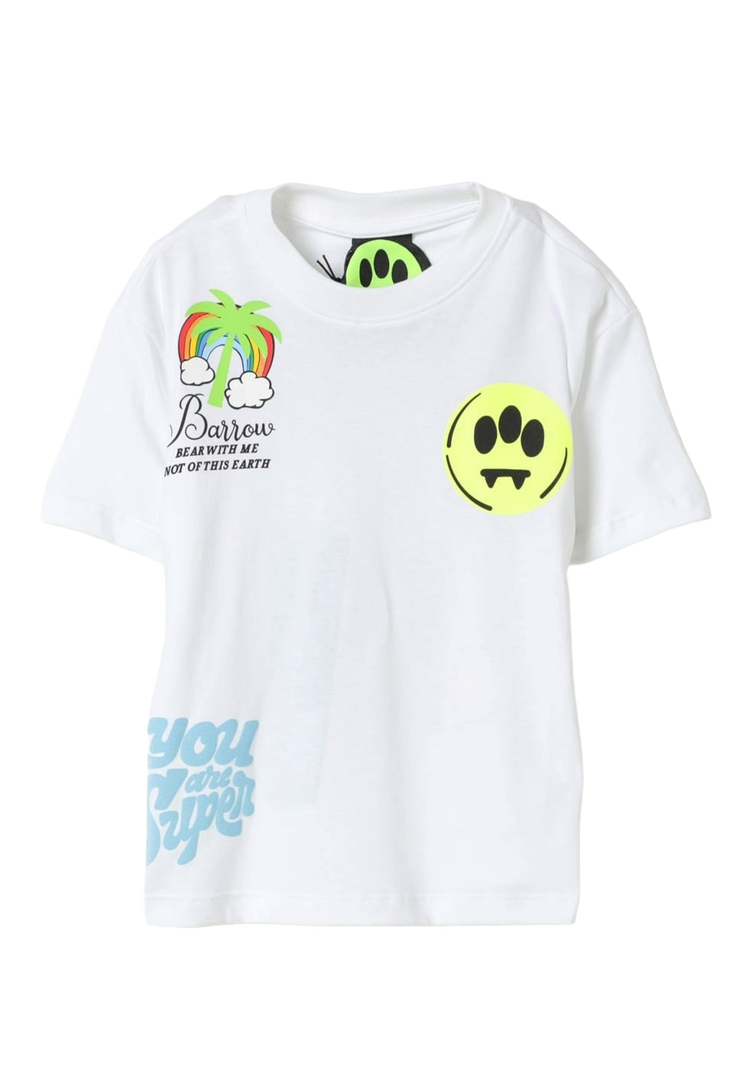 Unisex white T-shirt