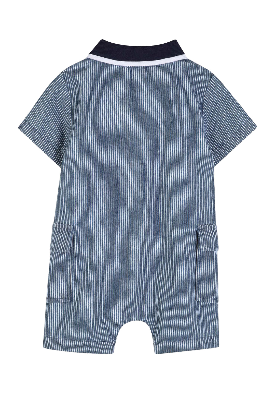 Blue baby romper