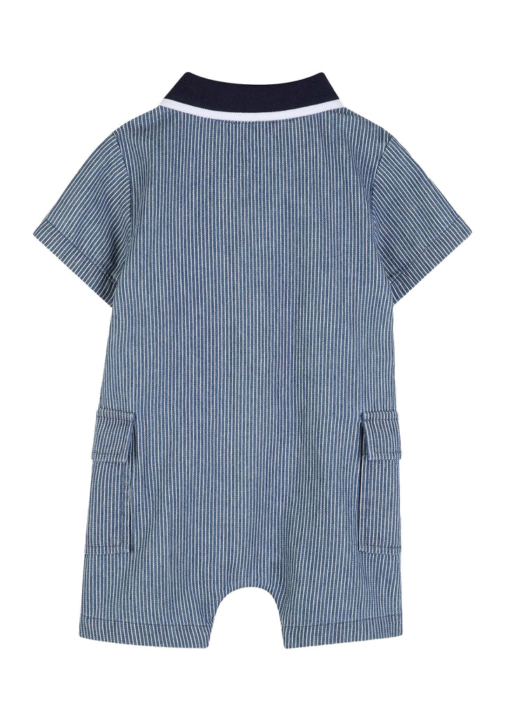 Blue baby romper