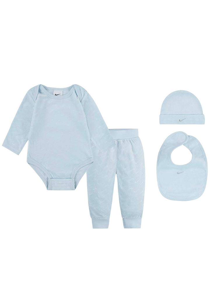 Ensemble bébé garçon bleu clair 4 pièces