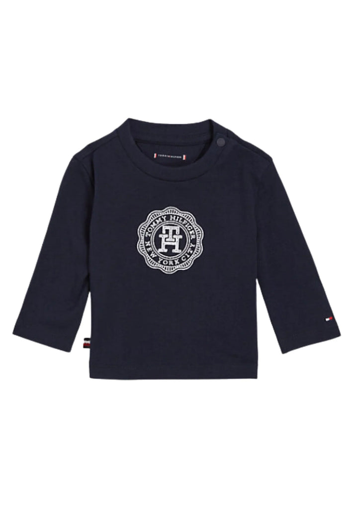 Navy blue t-shirt for baby