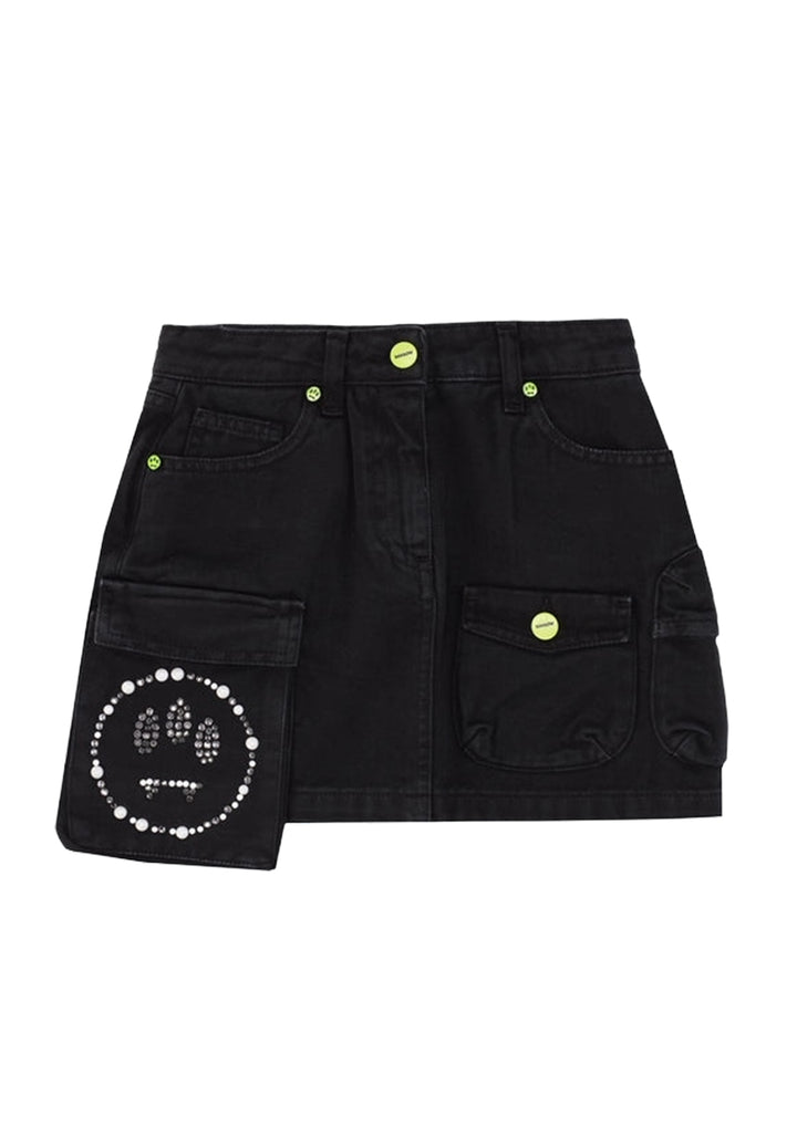 Schwarzer Jeansrock für Mädchen