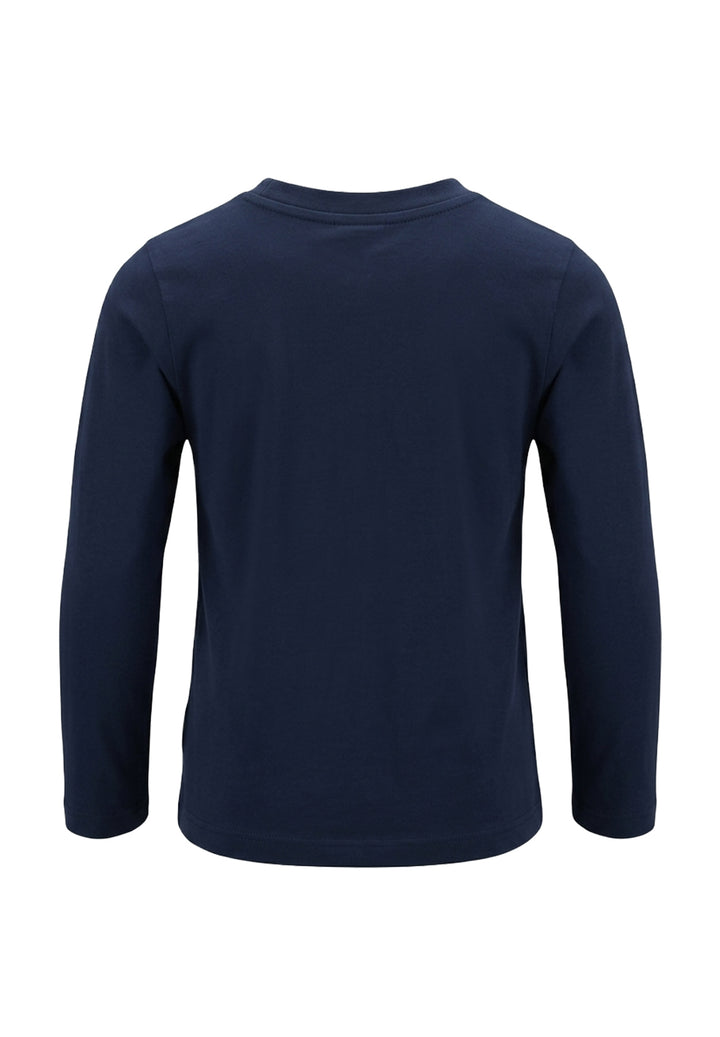 Marineblaues T-Shirt für Neugeborene