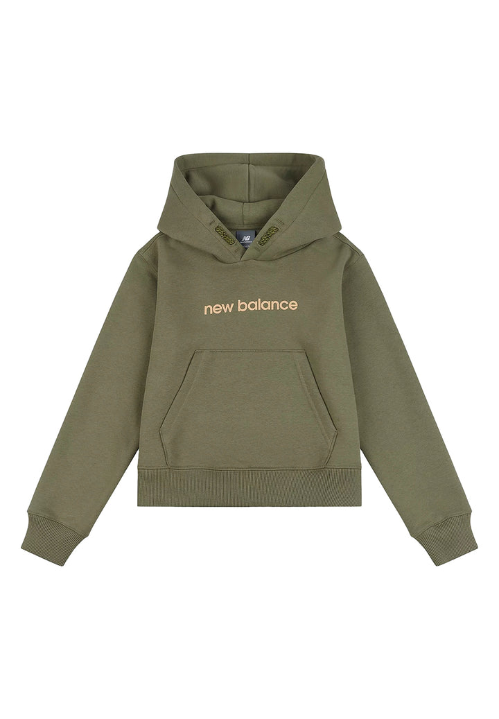 Grüner Kapuzenpullover für Mädchen