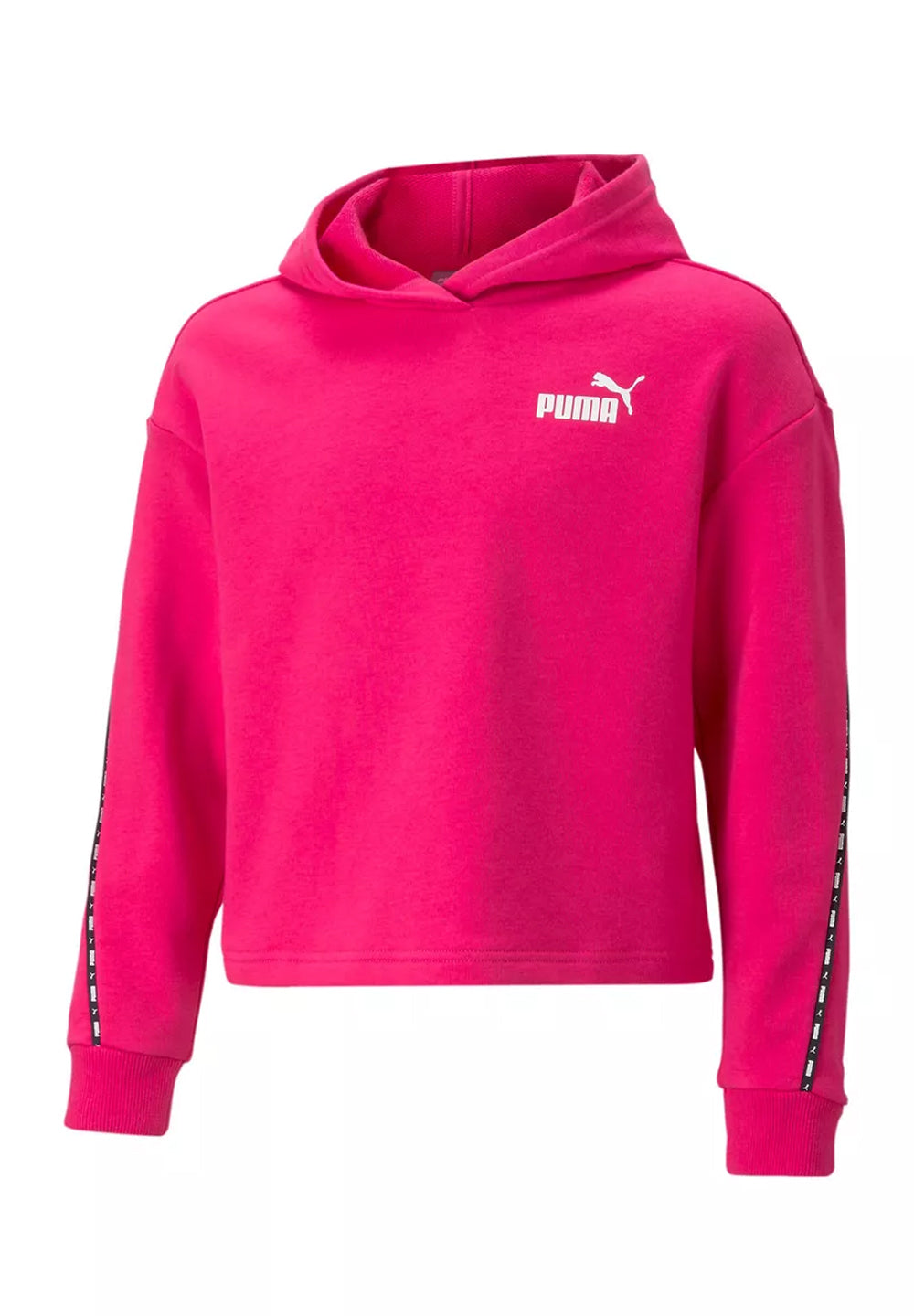 Sweat à capuche fuchsia pour fille