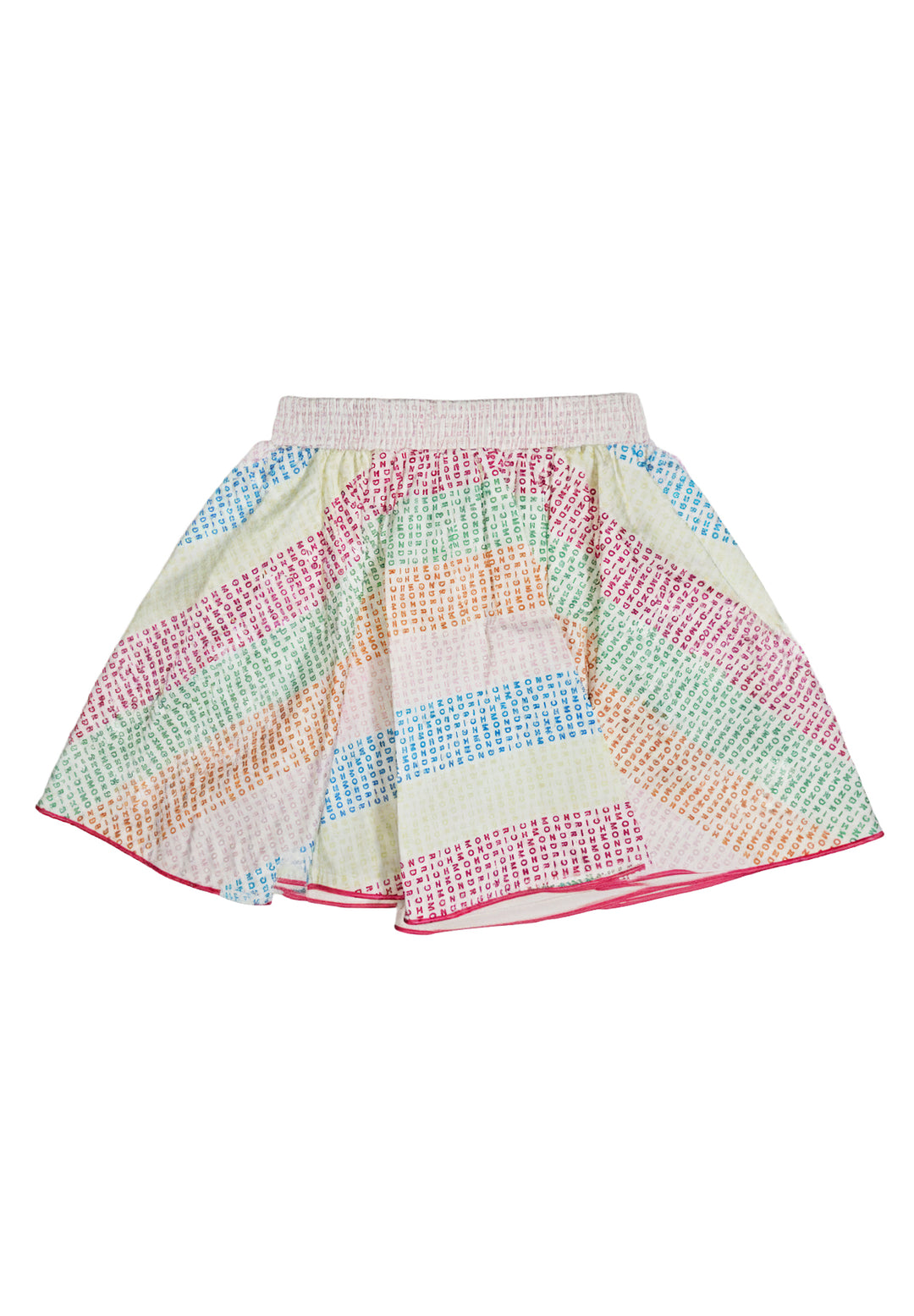Jupe multicolore pour fille