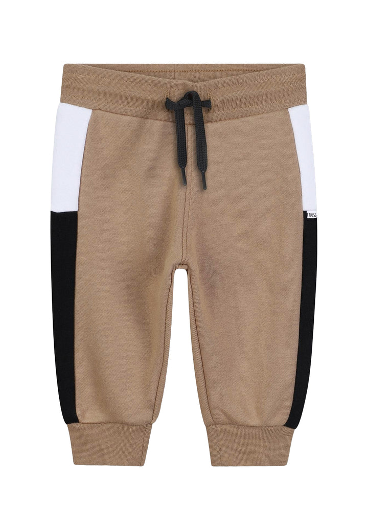 Pantalón de chándal marrón para niño