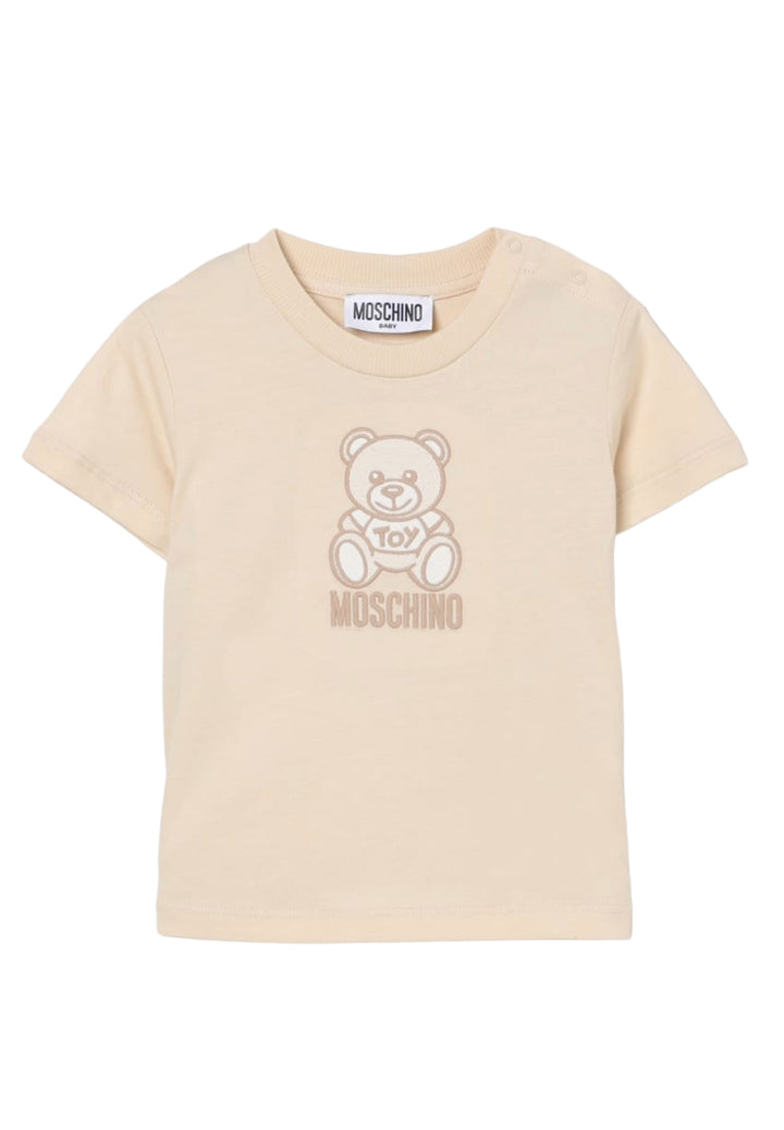 Beige t-shirt for kids