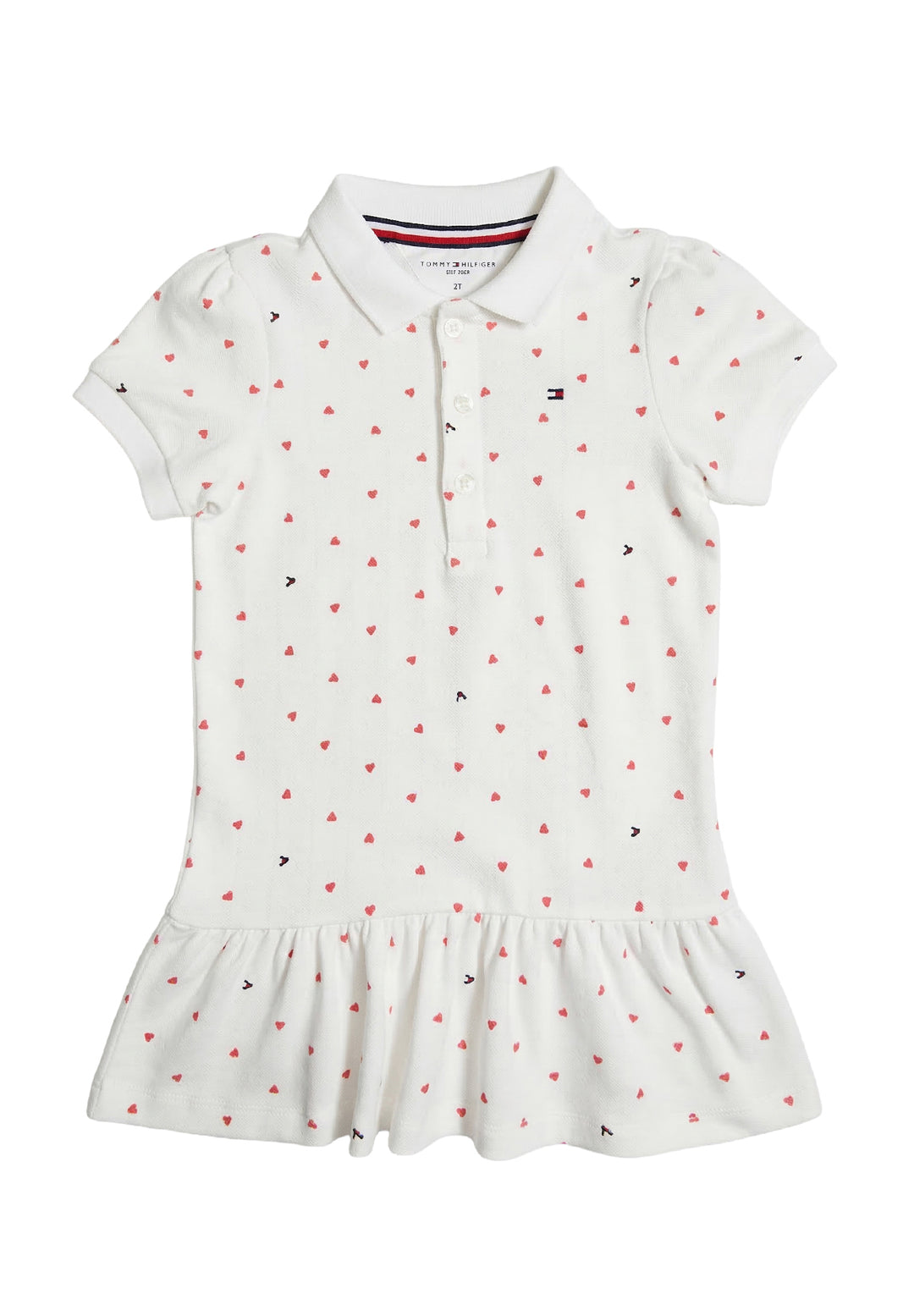 Robe blanche pour bébé fille nouveau-né