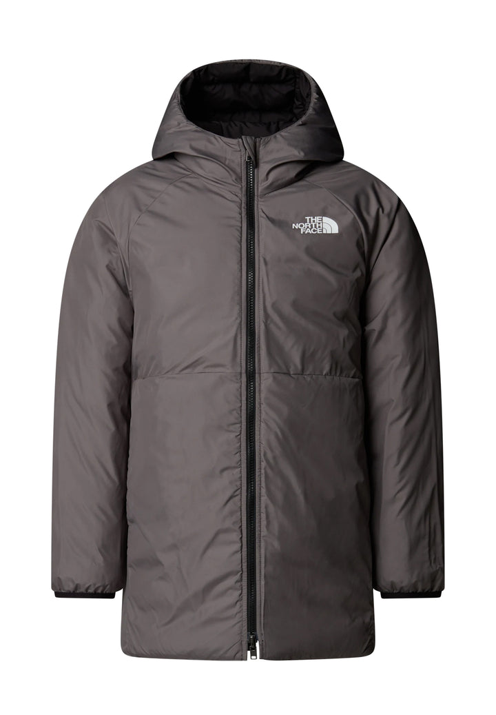 Chaqueta reversible negra para niña