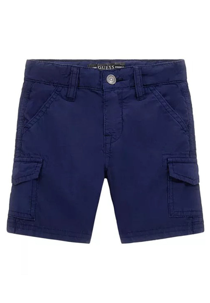 Blaue Bermudashorts für Neugeborene