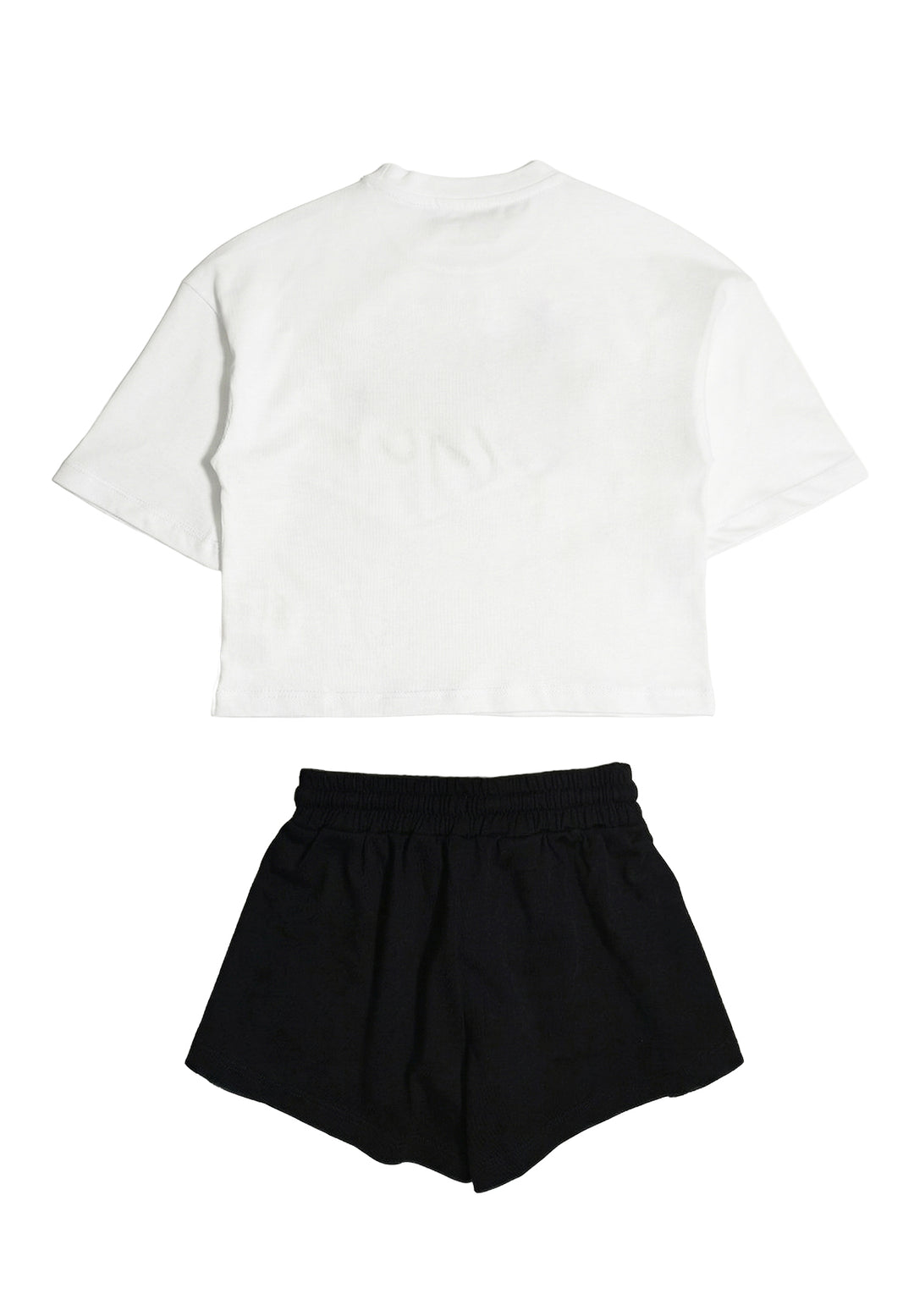 Schwarz-weißes Outfit für Mädchen