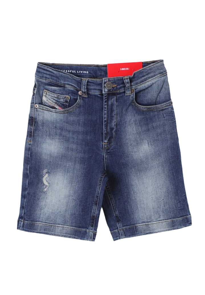 Blue denim shorts for boys