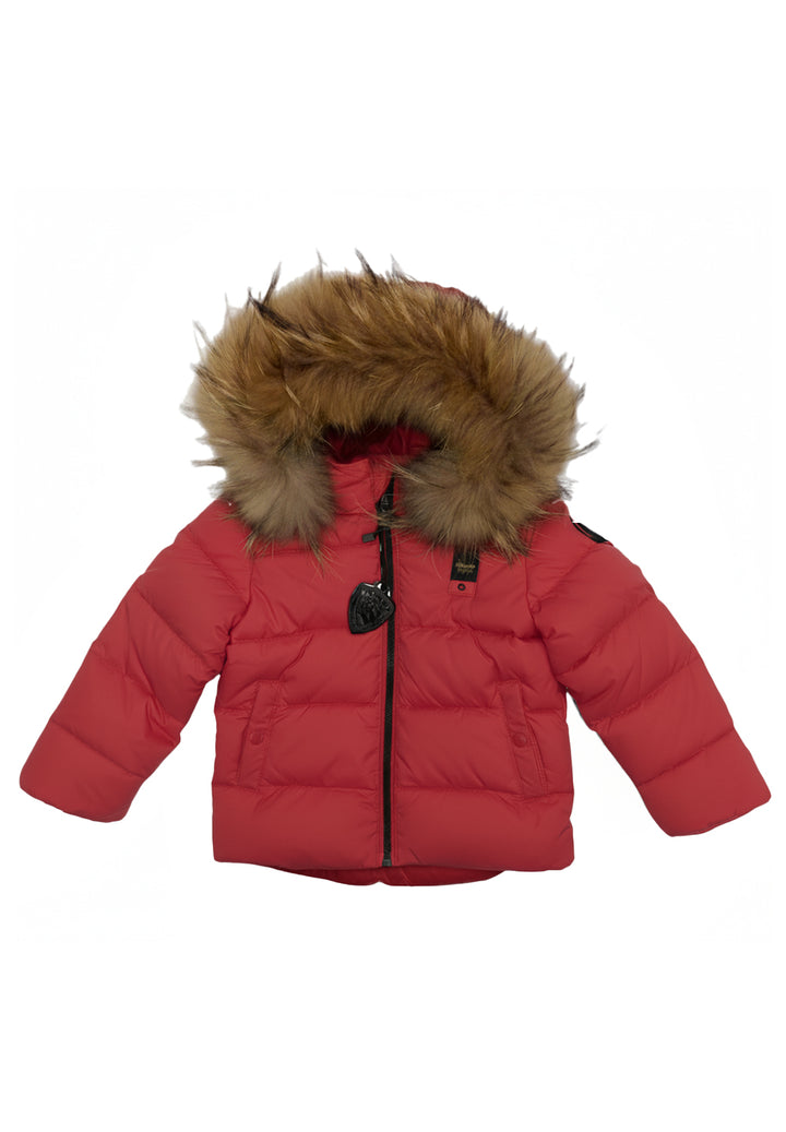 Chaqueta roja para bebé