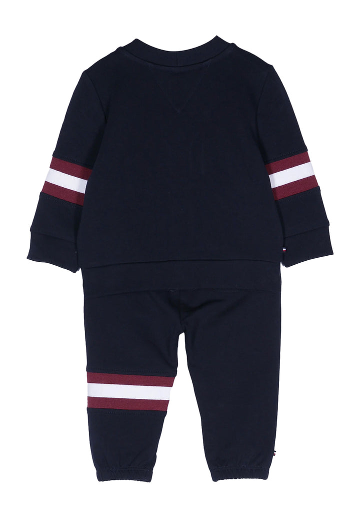 Ensemble sweat-shirt bleu marine pour nouveau-né