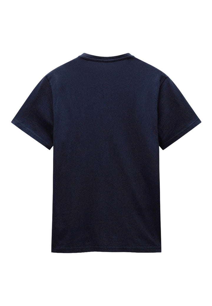Camiseta azul para niño