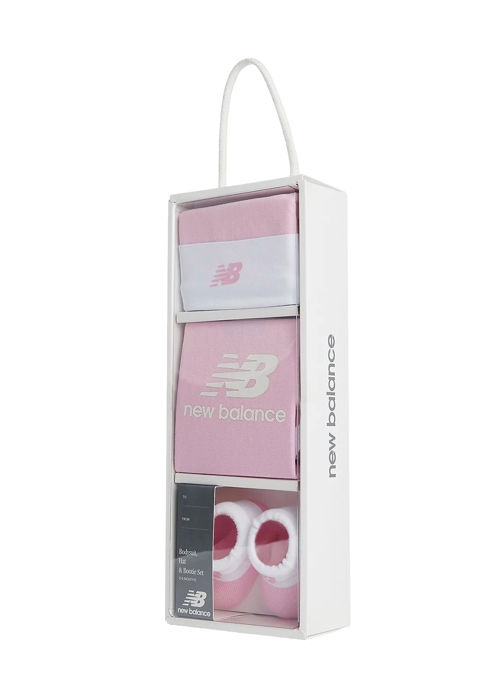 Conjunto de 3 piezas rosa para bebé niña