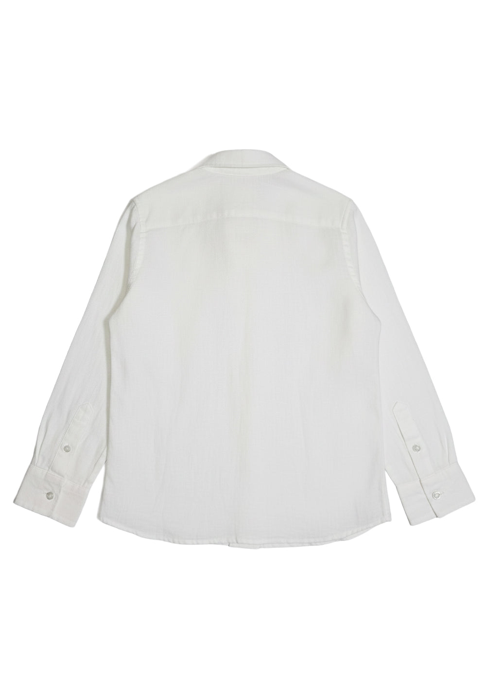 Chemise en lin blanc pour enfant