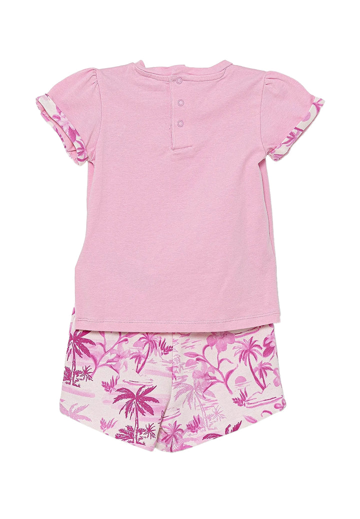Baby girl's pink outfit