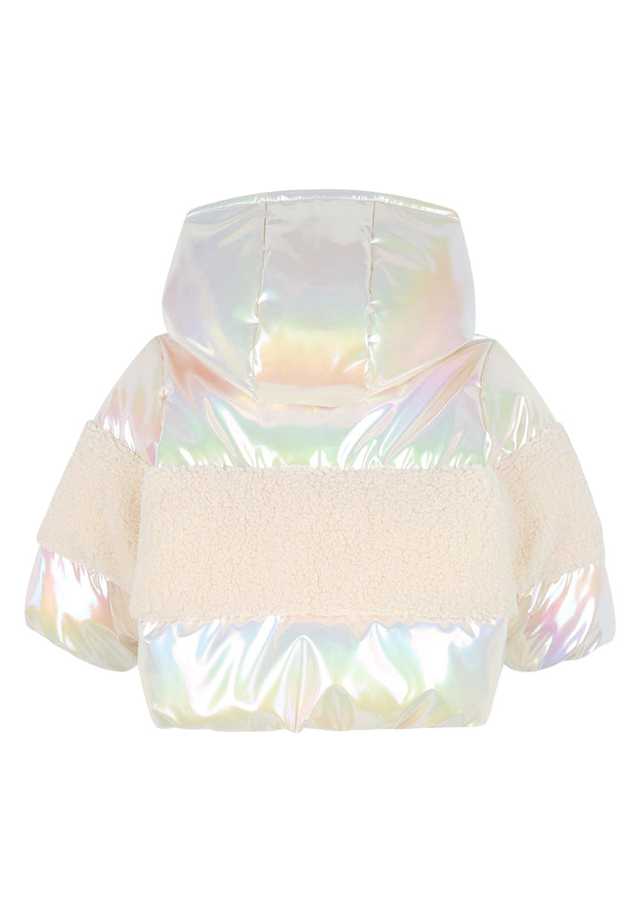 Mehrfarbige Jacke für neugeborene Mädchen