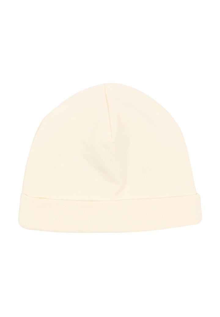 Gorro color crema para niño