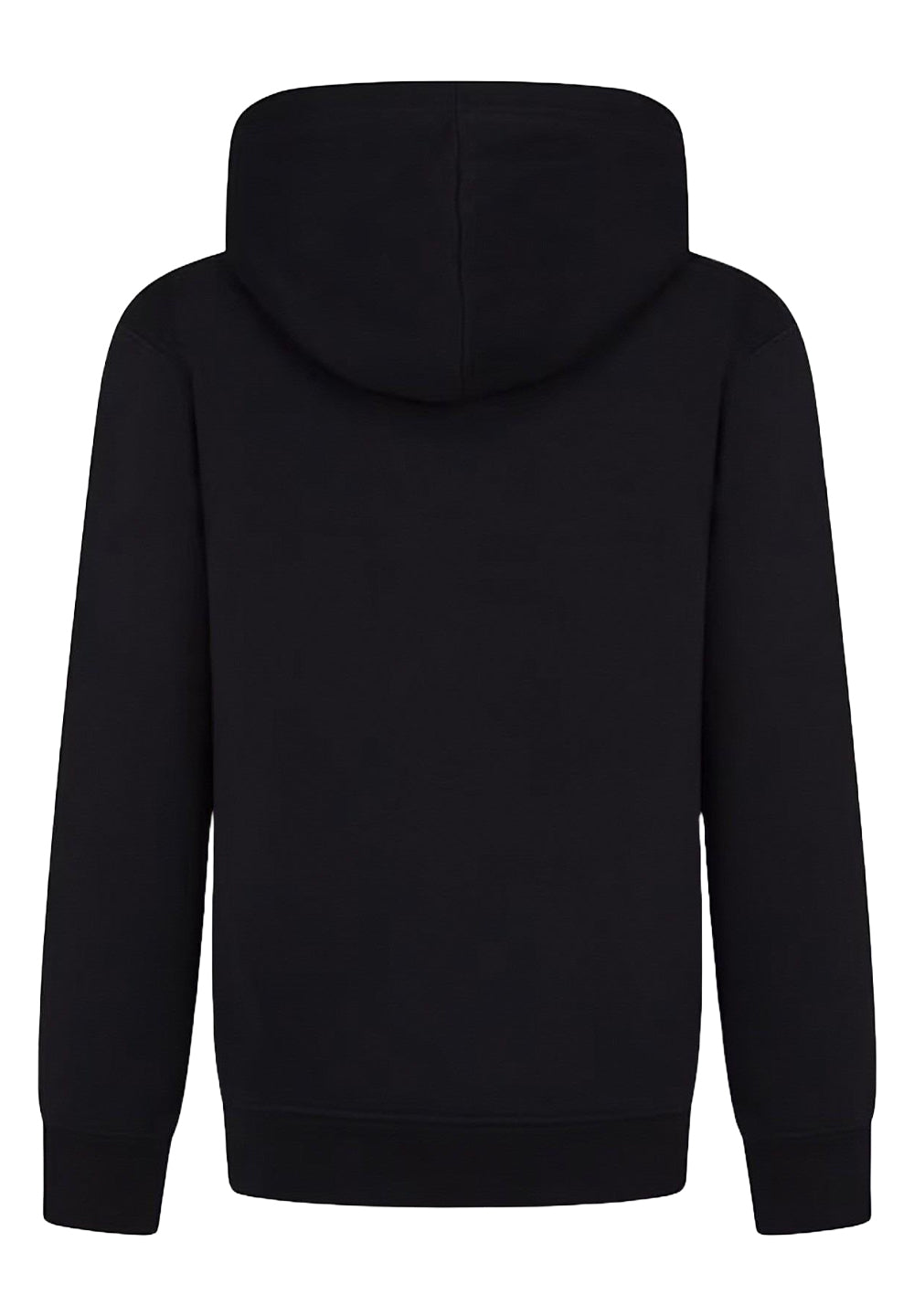 Sudadera negra con capucha para niño