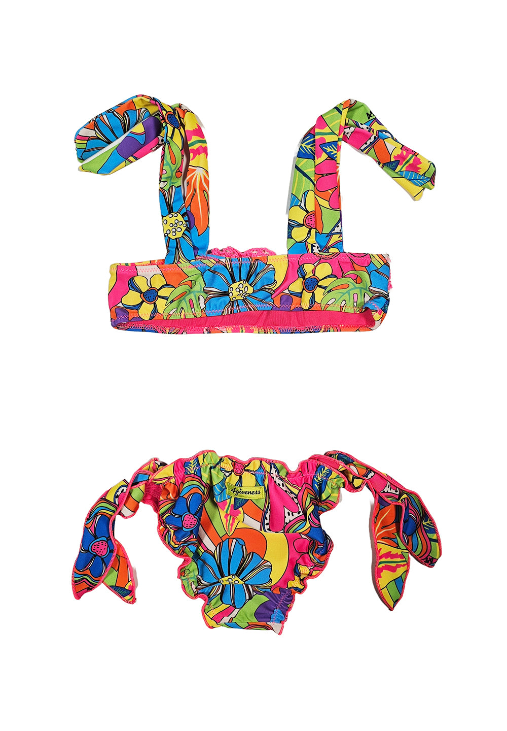Costume bikini multicolor per bambina - Primamoda kids
