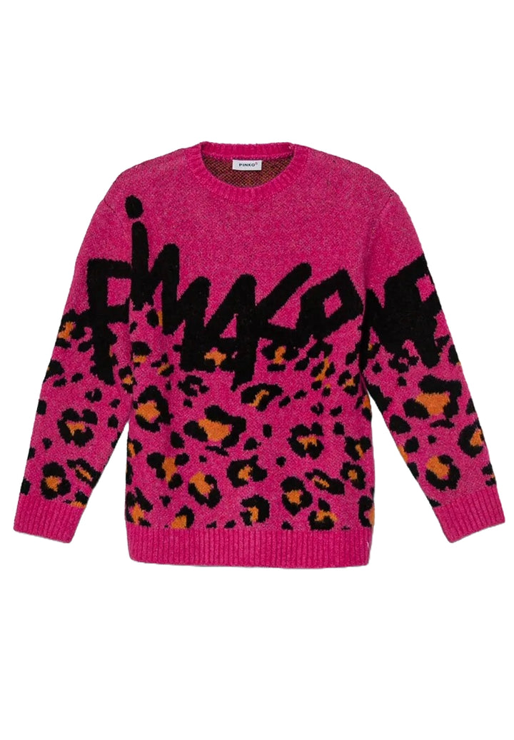 Fuchsia-Pullover für Mädchen