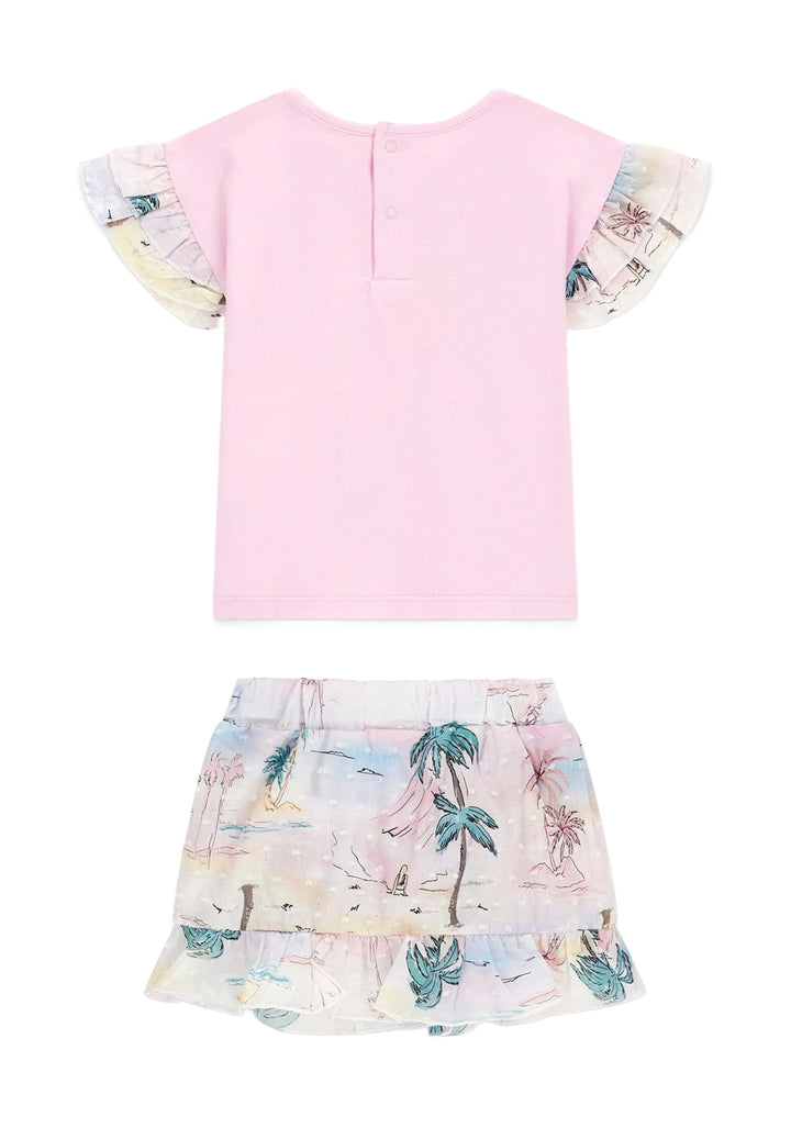 Tenue rose pour bébé fille